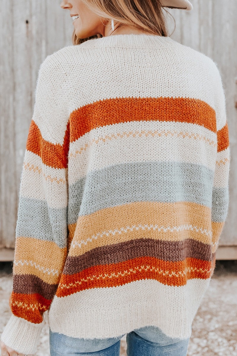 Simply Misunderstood Striped Sweater 