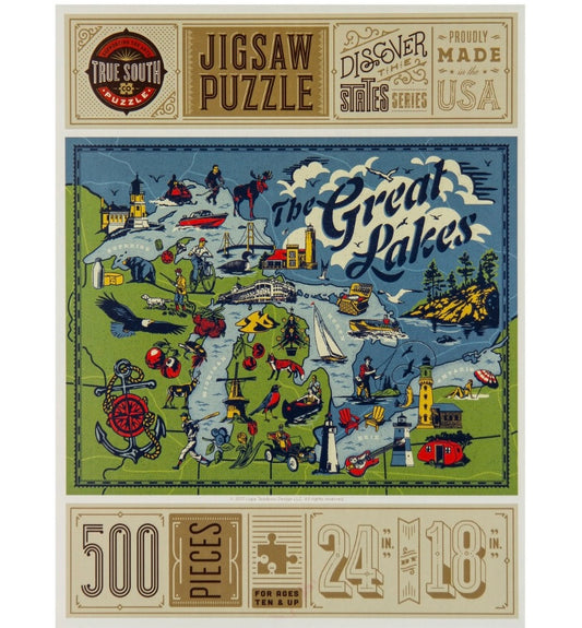 Great Lakes Puzzle | 500 Pieces
