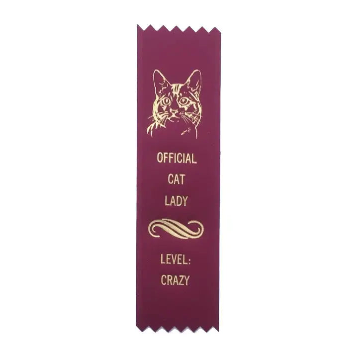 Adulting Award Ribbons- Cat Lady
