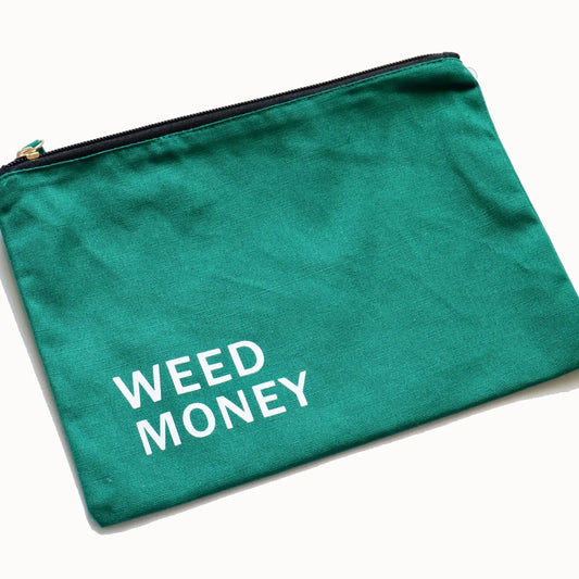 Weed Funds Canvas Pouch