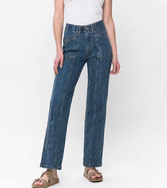 High Waist Vintage Straight Judy Blue Jeans