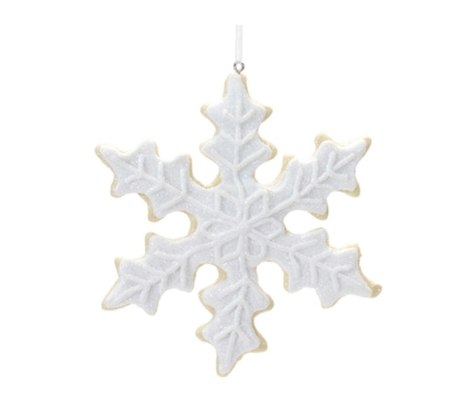 Snowflake Cookie Ornament (Style 2)