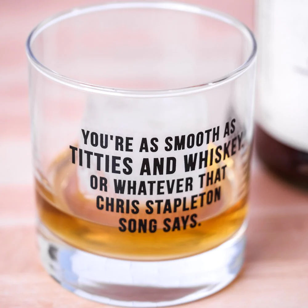 Titties and Whiskey | Rock Glass