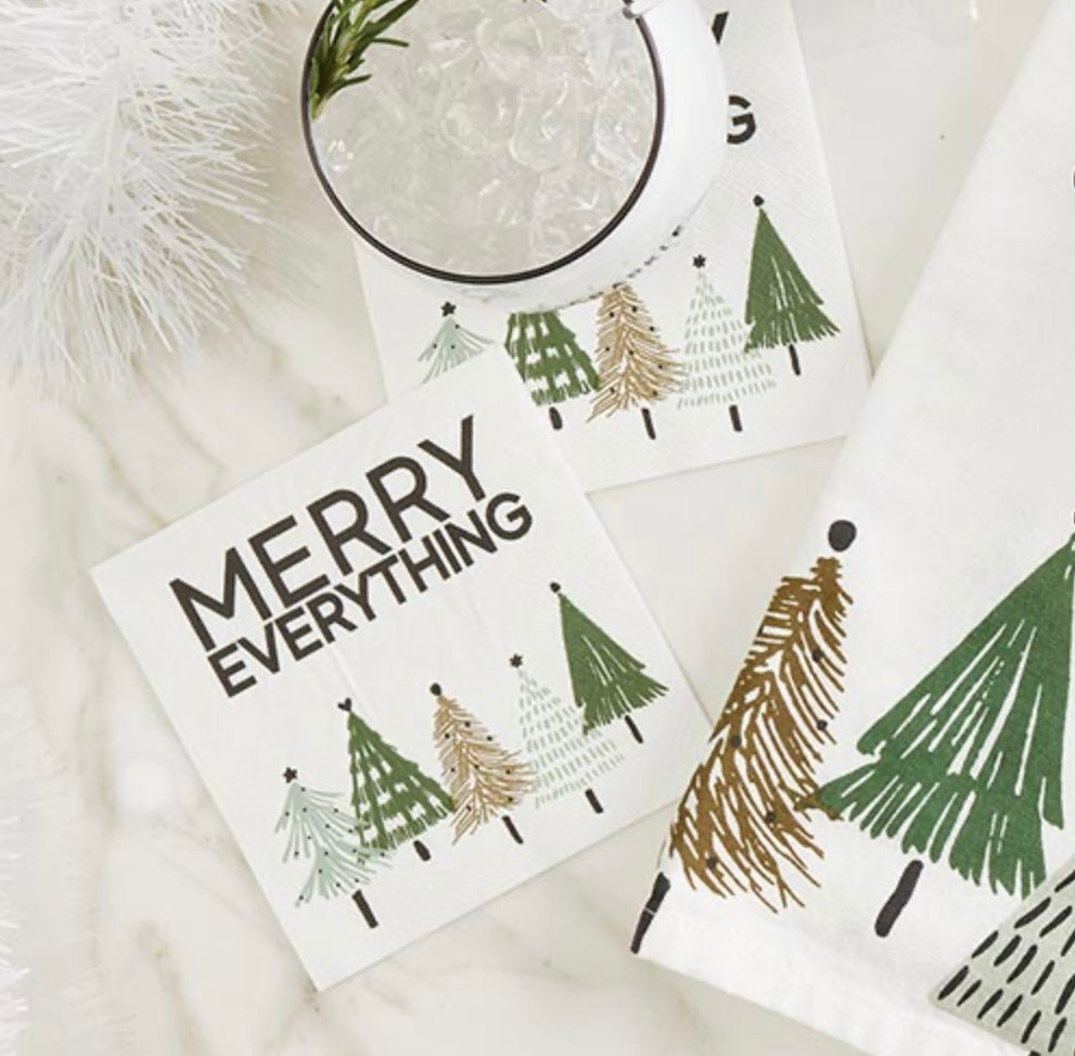 Merry Everything- Cocktail Napkins