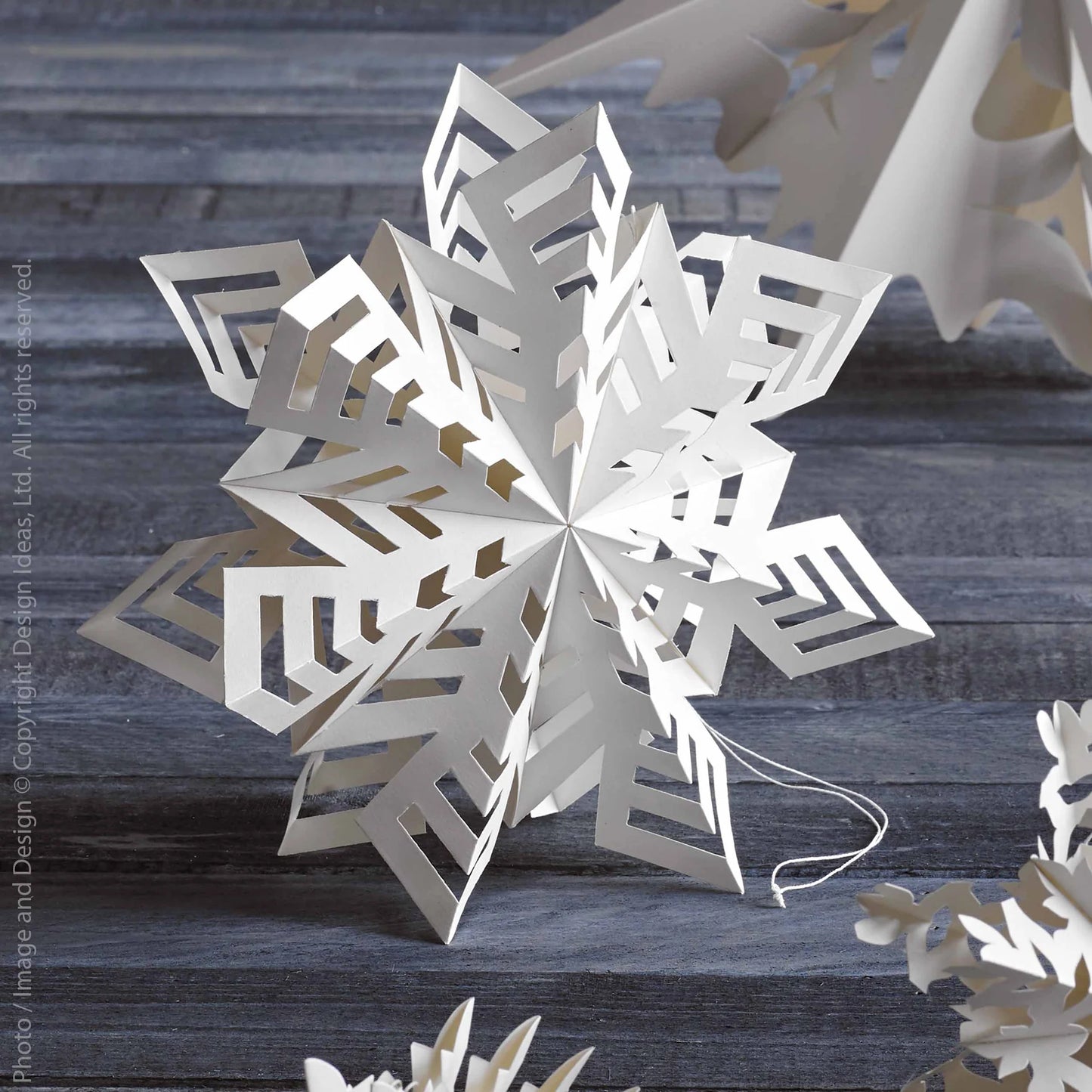 Flurry Paper Snowflakes (Medium)