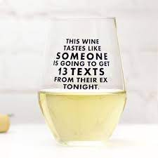 13 Texts- Wine Glasses
