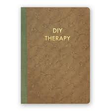 DIY Therapy Vintage Journal- Medium