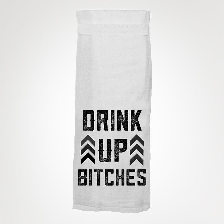 Drink Up- Twisted Tea Towels