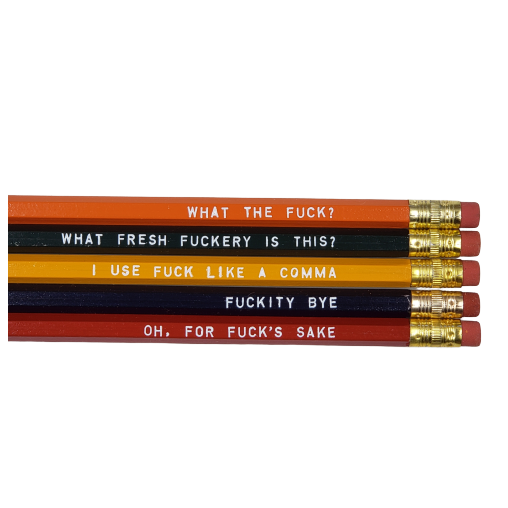 Even More F*cks- Spunky Pencil Sets
