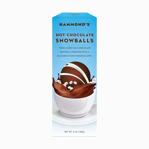 Hot Chocolate Snowballs