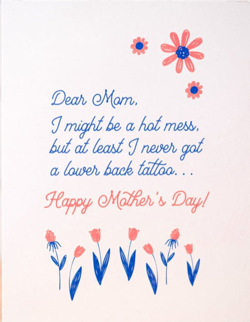 Hot Mess Mother's Day Cards