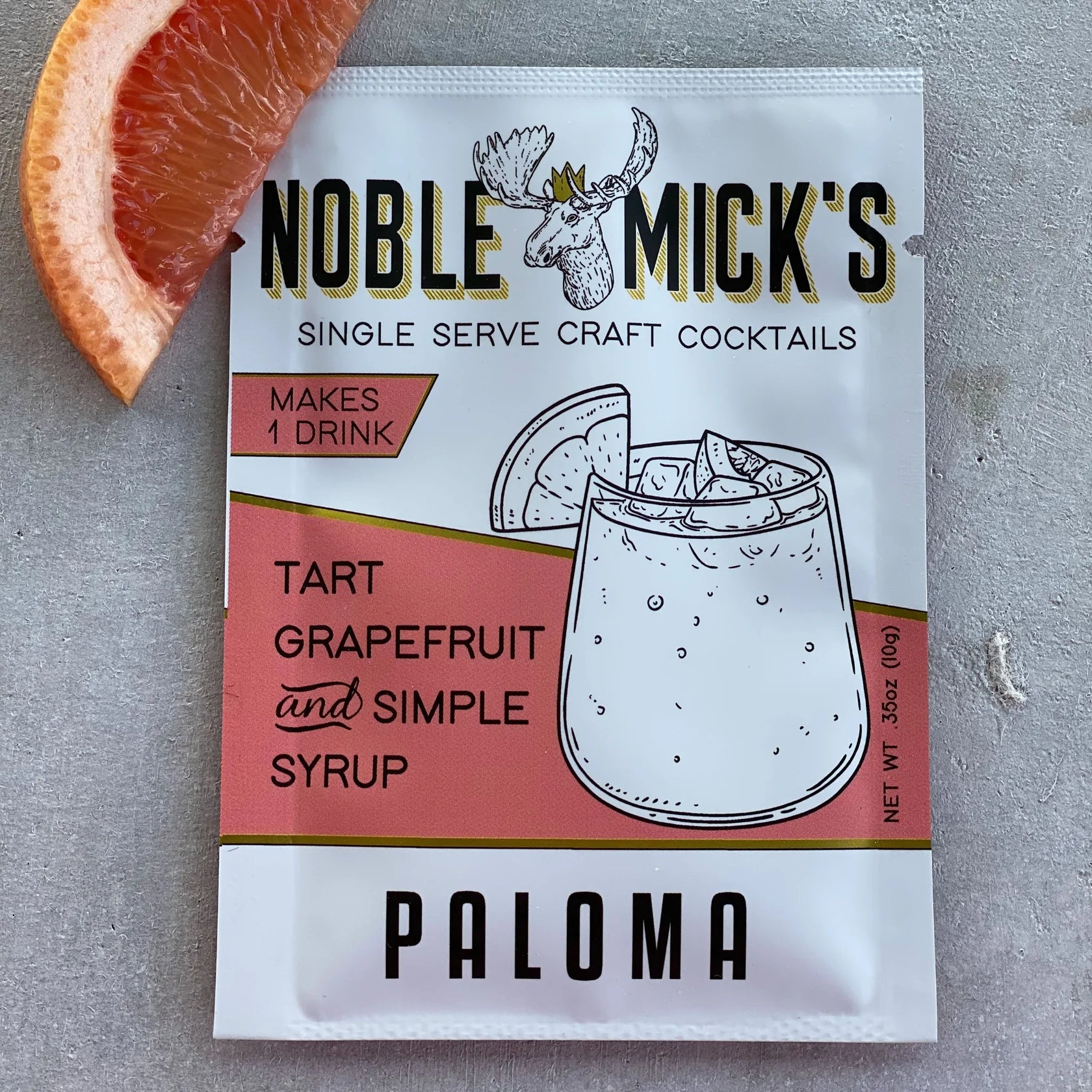 Noble Mick’s Single Serve Craft Cocktail- Paloma