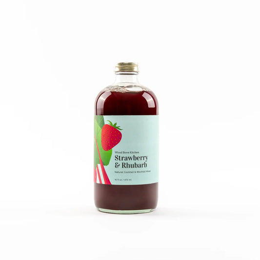 Strawberry + Rhubarb Cocktail Mixer