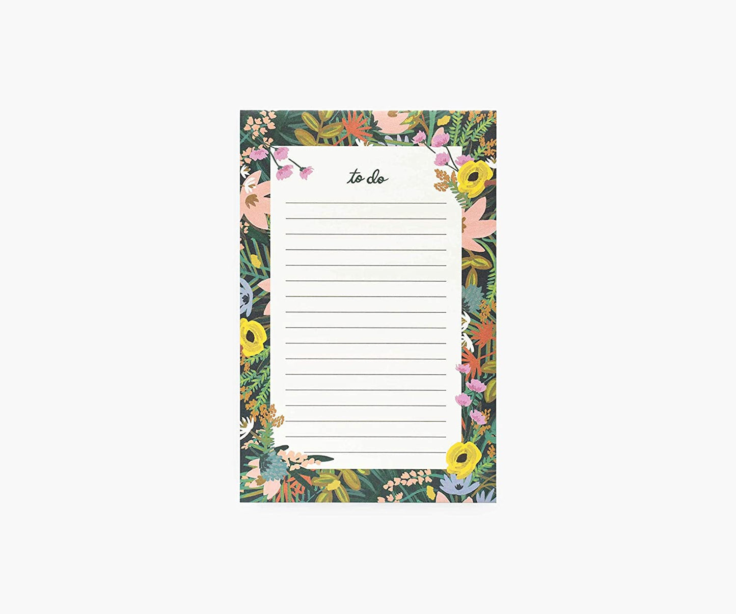 Floral To Do Notepad