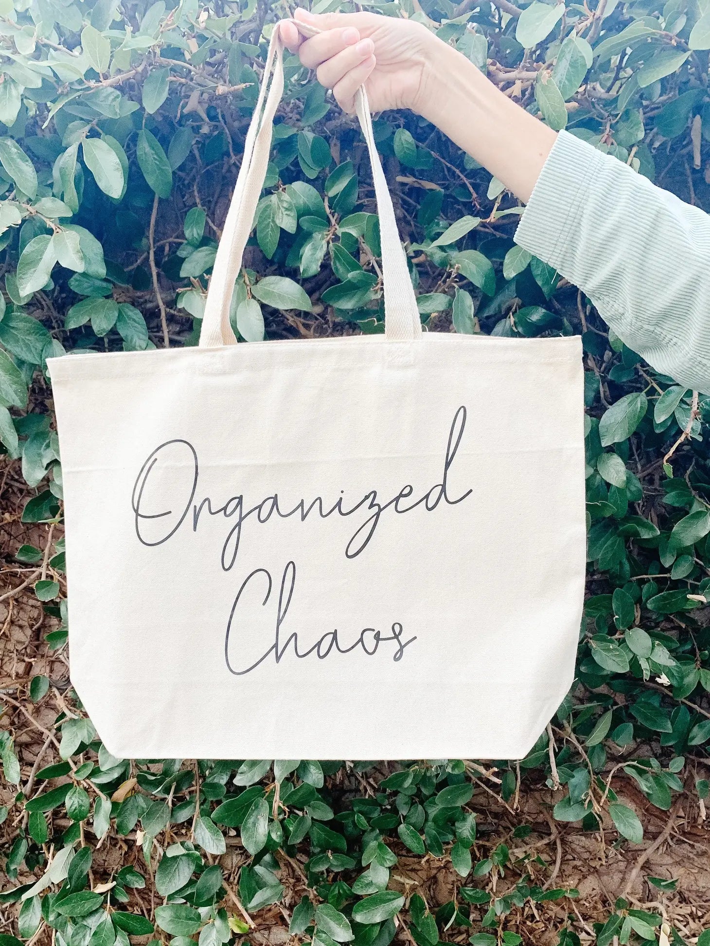Organized Chaos Large Tote Bag