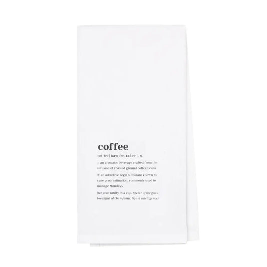 Coffee Defined Tea Towels