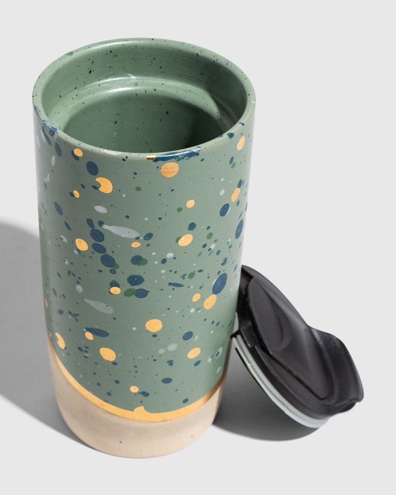 Travel Ceramic Juniper Mug