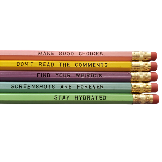 Modern Advice- Spunky Pencil Sets