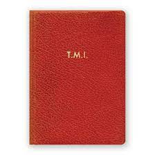 T.M.I Vintage Journal- Medium